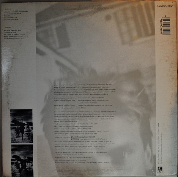 Sting - The Dream Of The Blue Turtles (Vinyl, LP, Album, Stereo) Very Good (VG) / Very Good Plus (VG+)