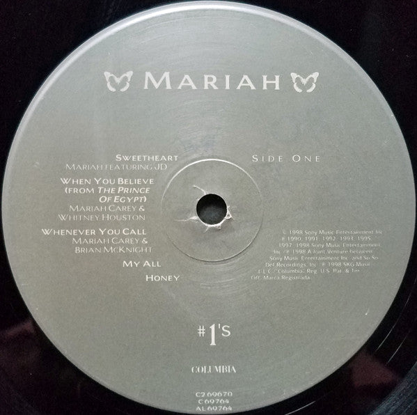 Mariah Carey - #1's (Vinyl, LP, Compilation)