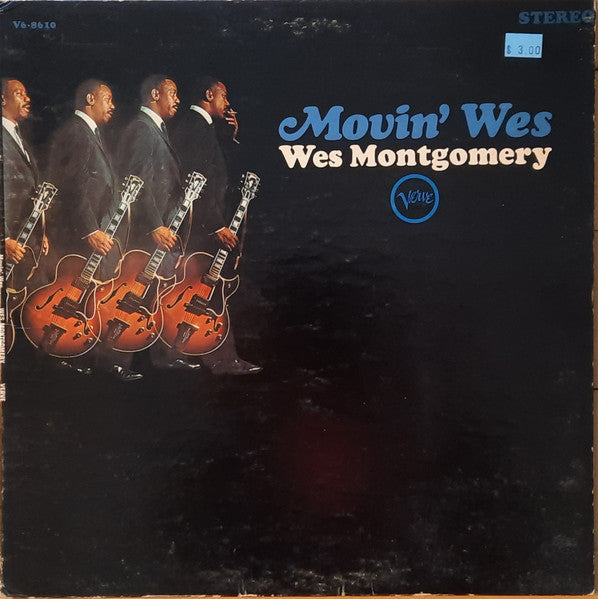 Wes Montgomery - Movin' Wes (Vinyl, LP, Album, Stereo) Good Plus (G+) / Very Good (VG)