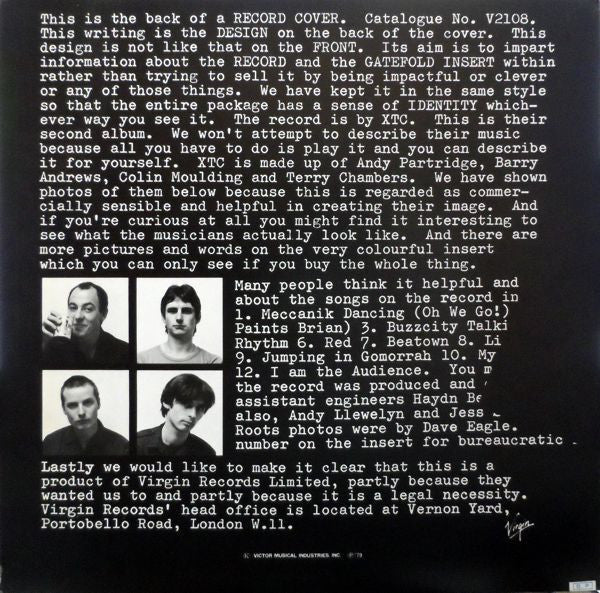 XTC - Go 2 (Vinyl, LP, Album)