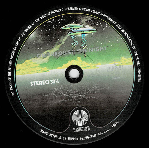 Def Leppard - On Through The Night (Vinyl, LP, Album, Reissue) Very Good Plus (VG+) / Poor (P)