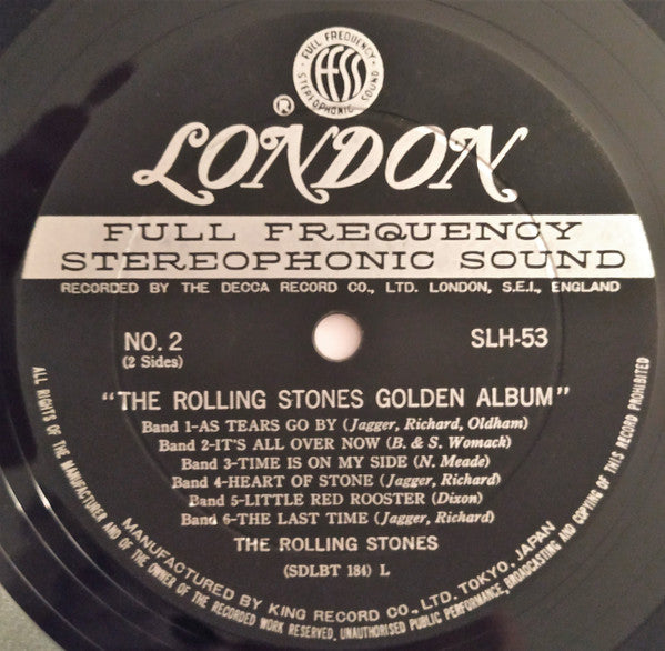 The Rolling Stones - The Rolling Stones Golden Album (Vinyl, LP, Compilation, Stereo) Good Plus (G+) / Good Plus (G+)