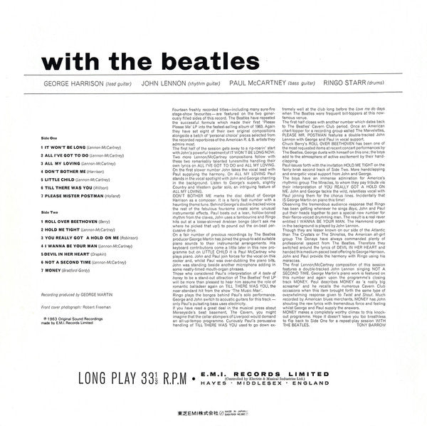 The Beatles - With The Beatles (Vinyl, LP, Album, Limited Edition, ...