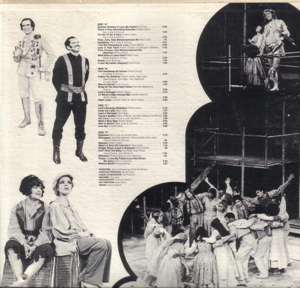 Various - Two Gentlemen Of Verona: A Grand New Musical (Original Broadway Cast Recording) (2xVinyl, LP) Very Good (VG) / Good Plus (G+)