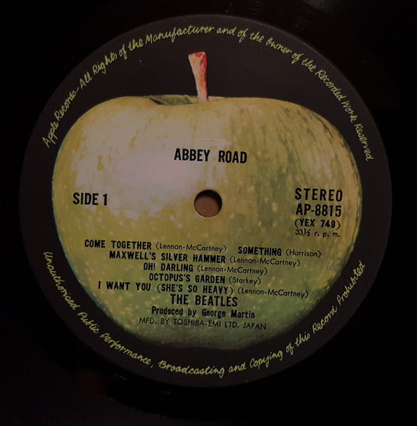 The Beatles - Abbey Road (Vinyl, LP, Album, Reissue)