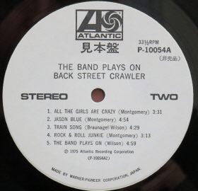 Back Street Crawler - The Band Plays On (Vinyl, Album, LP, Promo) Very Good (VG) / Very Good (VG)