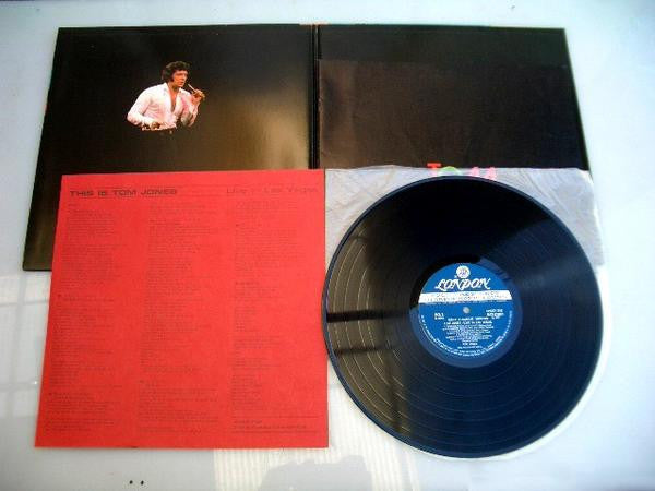 Tom Jones - Live In Las Vegas (Vinyl, LP, Stereo) Very Good Plus (VG+) / Very Good (VG)