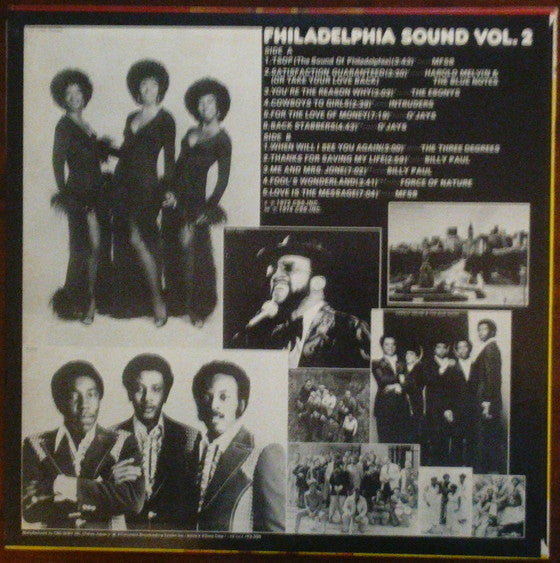 Various - Philadelphia Sound Vol. 2 (Vinyl, Stereo, LP, Compilation) Very Good (VG) / Very Good (VG)