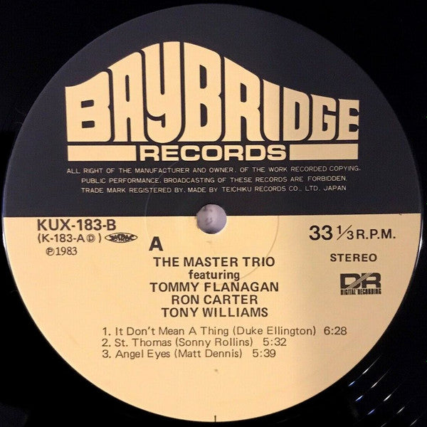 The Master Trio - The Master Trio (Vinyl, LP, Album) Very Good Plus (VG+) / Very Good Plus (VG+)