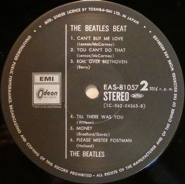 The Beatles - The Beatles Beat (Vinyl, LP, Compilation, Reissue) Very Good Plus (VG+) / Very Good Plus (VG+)