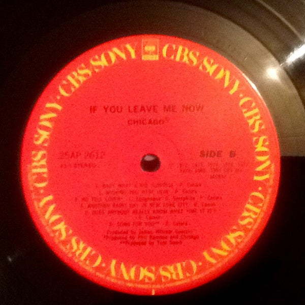 Chicago (2) - If You Leave Me Now (Vinyl, LP, Compilation)