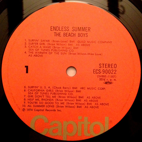 The Beach Boys - Endless Summer = ベスト20 / 終わりなき夏 (Vinyl, LP, Album,...