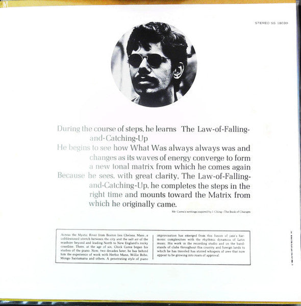 Chick Corea - Now He Sings, Now He Sobs (Vinyl, LP, Album, Repress, Stereo) Good Plus (G+) / Very Good (VG)