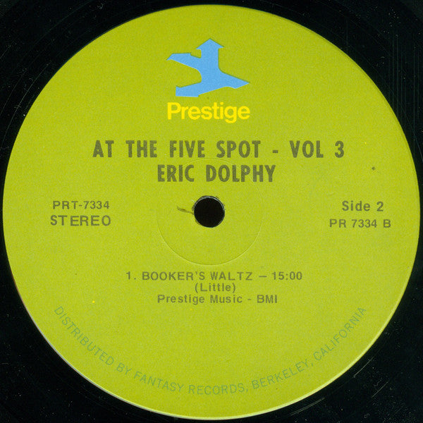 Eric Dolphy - Memorial Album Recorded Live At The Five Spot (Vinyl,...