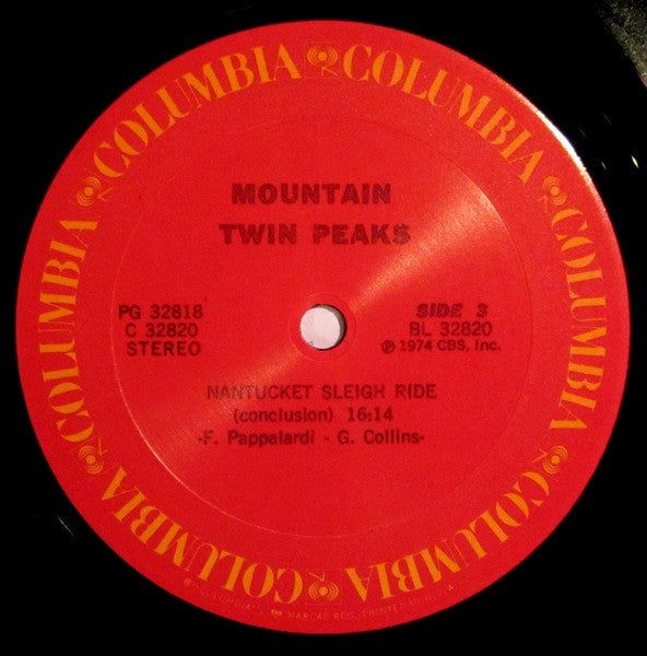Mountain - Twin Peaks (2xVinyl, LP, Album) Very Good Plus (VG+) / Very Good Plus (VG+)