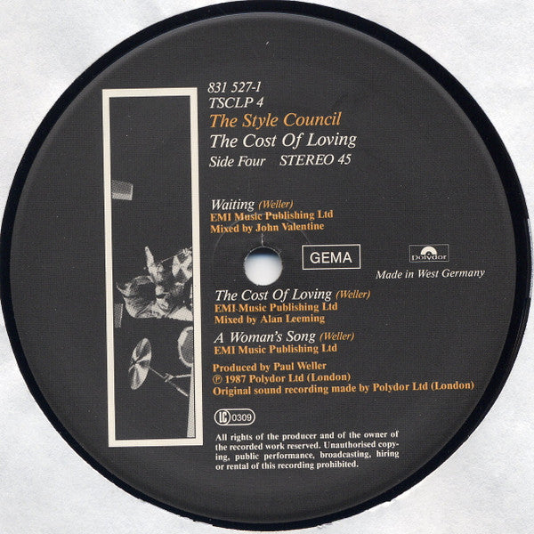 The Style Council - The Cost Of Loving (Vinyl, 12", 45 RPM, Album)