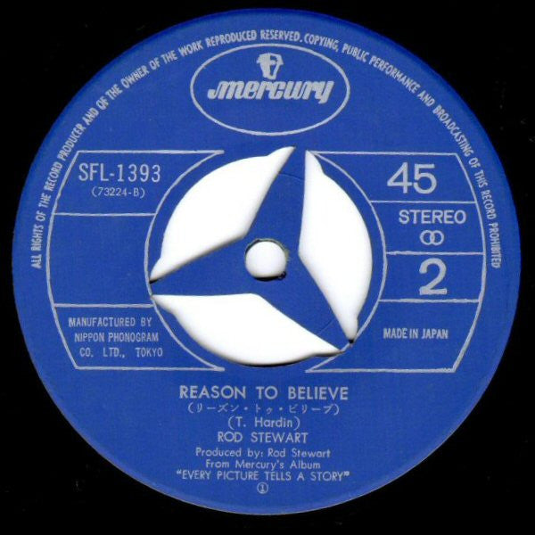 Rod Stewart - (I Know) I'm Losing You (Vinyl, 7", 45 RPM, Single, Stereo) Very Good Plus (VG+) / Very Good Plus (VG+)