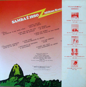 Milton Banana Trio - Samba é Isso (Vinyl, LP, Album, Stereo)