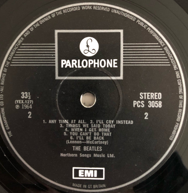 The Beatles - A Hard Day's Night (Vinyl, LP, Album, Reissue, Repress, Stereo) Good Plus (G+) / Good Plus (G+)