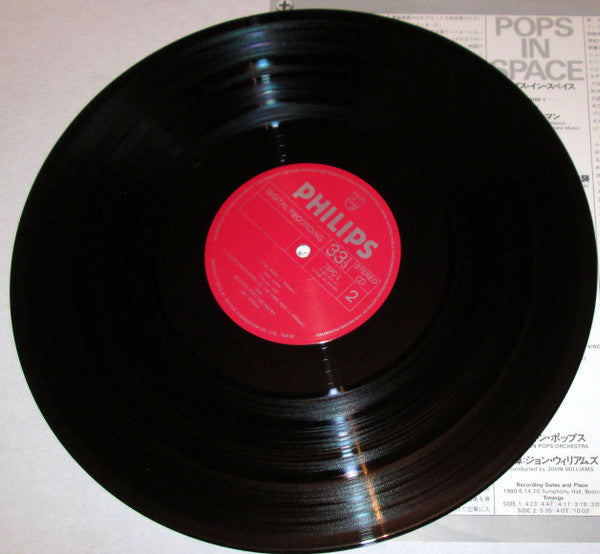John Williams (4) - Pops In Space (Vinyl, LP, Album) Very Good (VG) / Good Plus (G+)