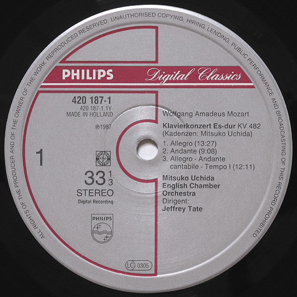Wolfgang Amadeus Mozart - Piano Concertos No.22 KV482 ∙ No.23 KV488...