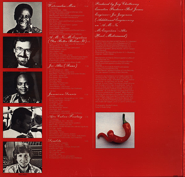 Mongo Santamaria - Red Hot (Vinyl, LP, Album) Very Good (VG) / Very Good (VG)