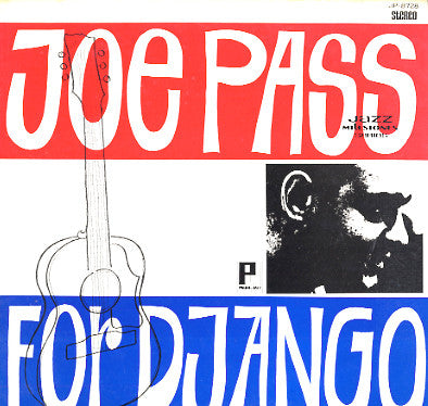 Joe Pass - For Django (Vinyl, LP, Album, Reissue, Stereo) Very Good (VG) / Very Good Plus (VG+)