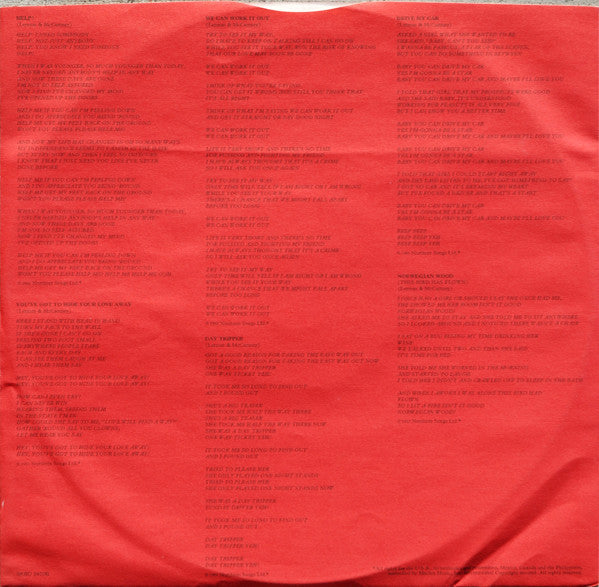 The Beatles - 1962-1966 (2xVinyl, LP, Compilation) Very Good (VG) / Very Good (VG)