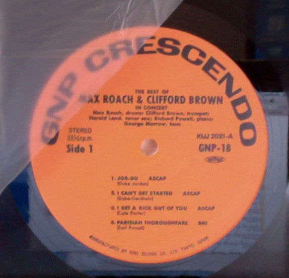 Clifford Brown And Max Roach - The Best Of Max Roach And Clifford B...