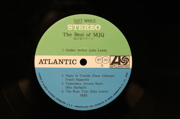 The Modern Jazz Quartet - The Best of MJQ (2xVinyl, LP, Compilation, Stereo) Very Good Plus (VG+) / Very Good Plus (VG+)