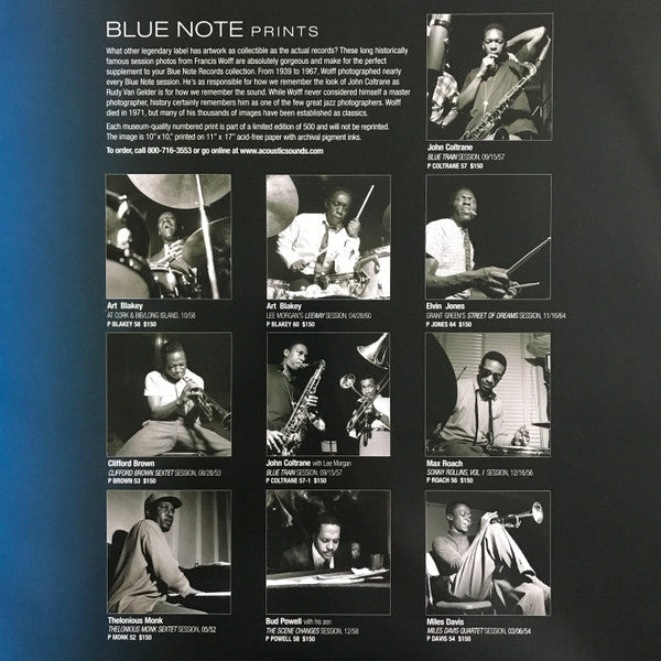 John Coltrane - Blue Train (Vinyl, 12", 45 RPM, Album, Limited Edit...