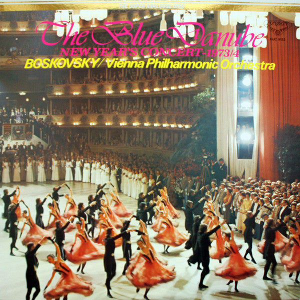 Willi Boskovsky - The Blue Danube – New Year's Concert 1973/4 (Vinyl, LP, Reissue, Stereo) Near Mint (NM or M-) / Near Mint (NM or M-)