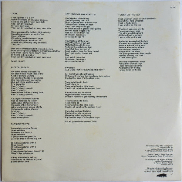 The Stranglers - Black And White (Vinyl, LP, Album)