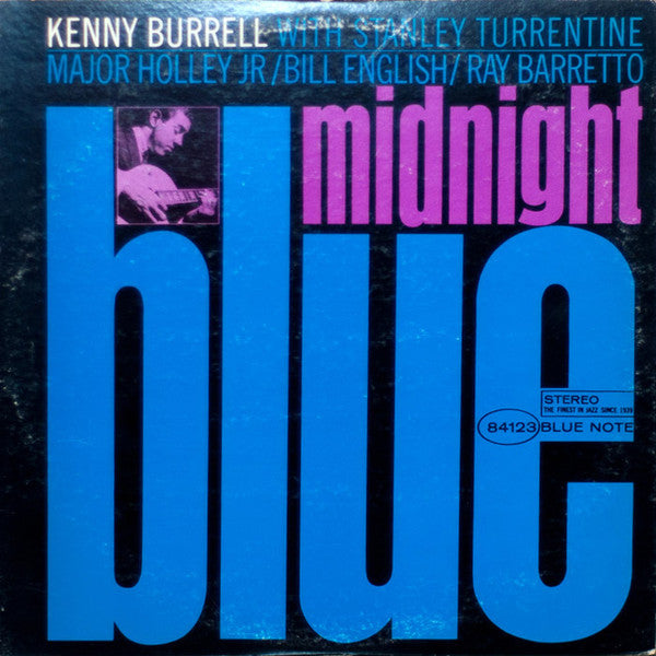 Kenny Burrell - Midnight Blue (Vinyl, LP, Album, Reissue, Stereo)