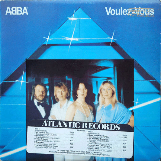 ABBA - Voulez-Vous (Vinyl, LP, Album, Stereo) Very Good (VG) / Very Good Plus (VG+)
