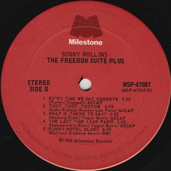 Sonny Rollins - The Freedom Suite Plus (Vinyl, Vinyl, All Media, LP...