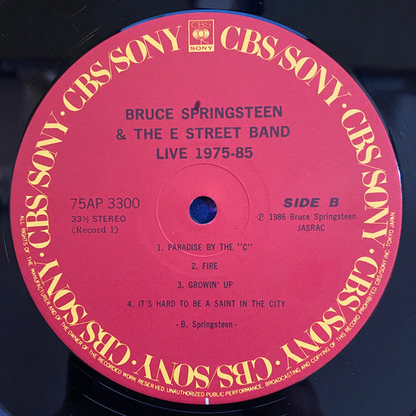 Bruce Springsteen & The E-Street Band - Live/1975-85 (Box Set, Viny...