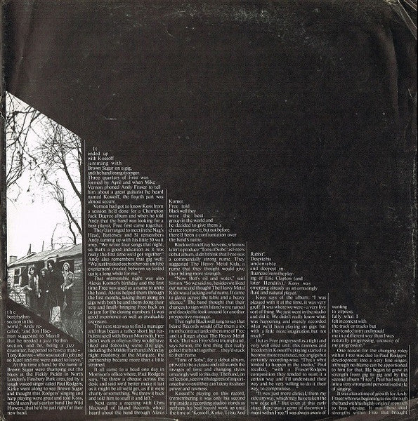 Free - The Free Story (2xVinyl, LP, Compilation, Limited Edition, Numbered, Stereo) Very Good (VG) / Very Good (VG)