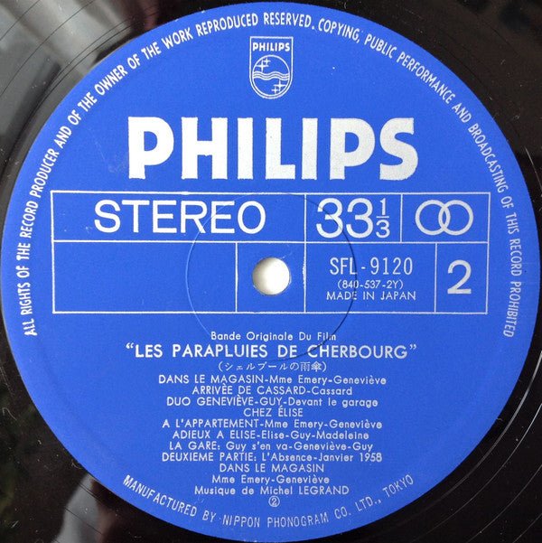 Michel Legrand - The Umbrellas of Cherbourg (2xVinyl, LP, Album, Stereo) Very Good (VG) / Very Good (VG)