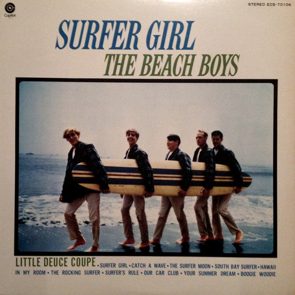 The Beach Boys - Surfer Girl (Vinyl, LP, Album, Reissue, Stereo) Very Good Plus (VG+) / Very Good (VG)