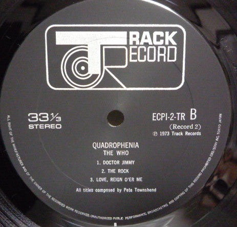 The Who - Quadrophenia (Vinyl, LP, Album, Reissue)