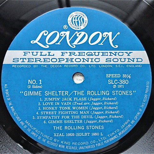 The Rolling Stones - Gimme Shelter (Vinyl, LP, Compilation)