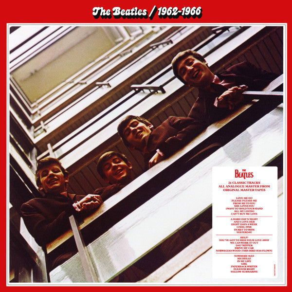 The Beatles - 1962-1966 (2xVinyl, LP, Compilation, Reissue, Remastered) Very Good Plus (VG+) / Very Good Plus (VG+)