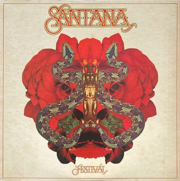 Santana - Festivál = フェスティバル (Vinyl, LP, Album, Stereo)