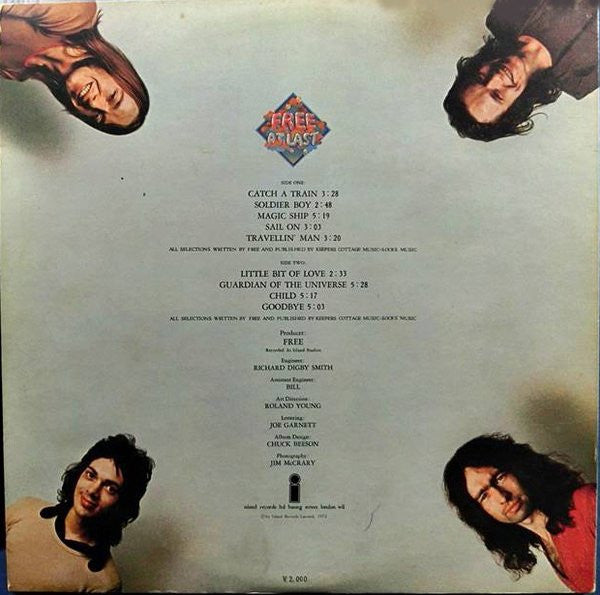 Free - Free At Last (Vinyl, LP, Album, Stereo)