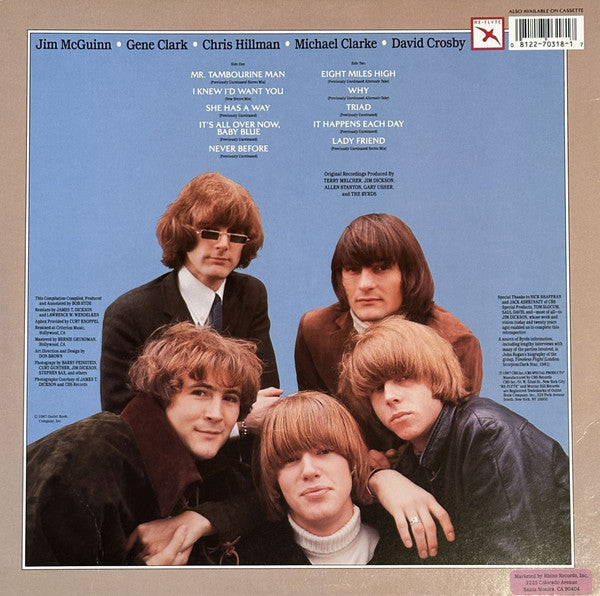 The Byrds - Never Before (Vinyl, LP, Album, Stereo, Mono) Very Good Plus (VG+) / Very Good Plus (VG+)