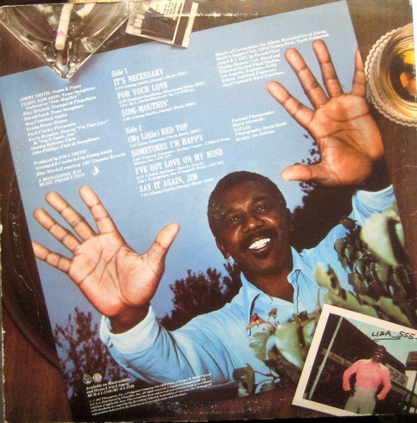 Jimmy Smith - It's Necessary (Vinyl, LP, Album) Very Good (VG) / Very Good Plus (VG+)