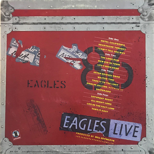 Eagles - Eagles Live (Vinyl, LP, Album, Stereo)