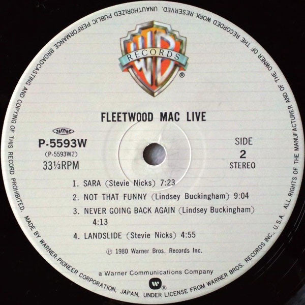 Fleetwood Mac - Live (Vinyl, LP, Album)