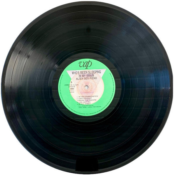 Alien Sex Fiend - Who's Been Sleeping In My Brain (Vinyl, LP, Album) Near Mint (NM or M-) / Very Good Plus (VG+)